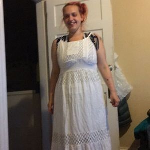 White dress worn once